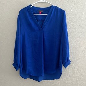 Royal Blue Blouse